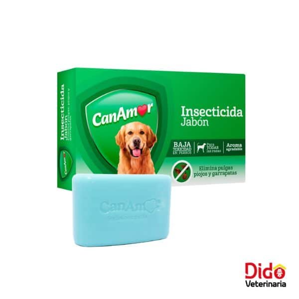 JABON CAN AMOR INSECTICIDA / ANTIPULGAS 90GM