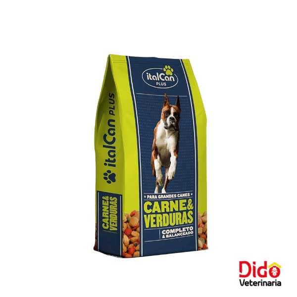 ITALCAN PLUS CARNE Y VERDURAS 25 KG