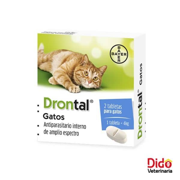 DRONTAL GATO (2 COMPRIMIDOS POR CAJA)