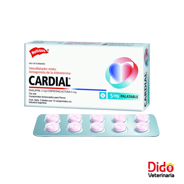CARDIAL 5MG (30 Tabletas)