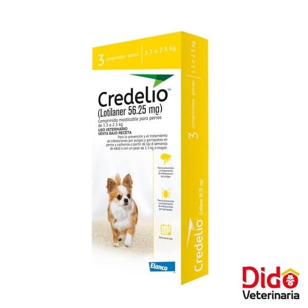CREDELIO 56 MG 1,3 KG A 2.5 KG