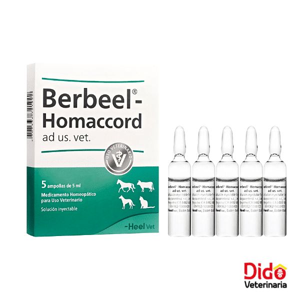 BERBEEL-HOMACCORD INYECTABLE 5 ML