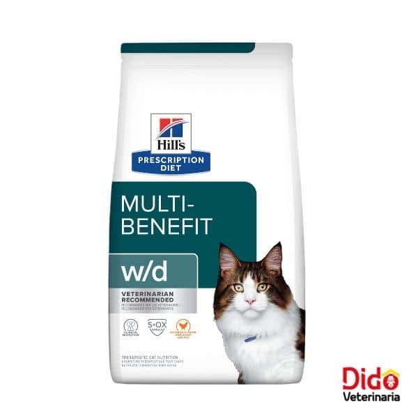 HILLS PRESCRIPTION DIET W/D MULTI-BENEFIT FELINE 4 LB