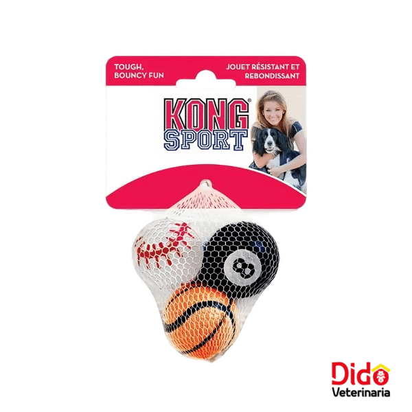 KONG PERRO SPORTS BALLS PELOTA MEDIUM