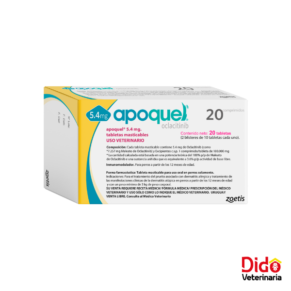 APOQUEL MASTICABLE 5.4 MG