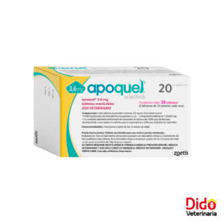 APOQUEL MASTICABLE 3.6 MG