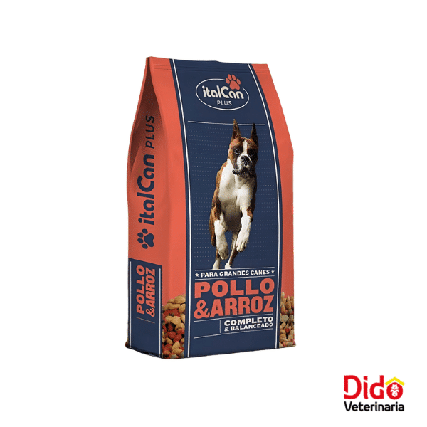 ITALCAN PLUS POLLO Y ARROZ 25 KG