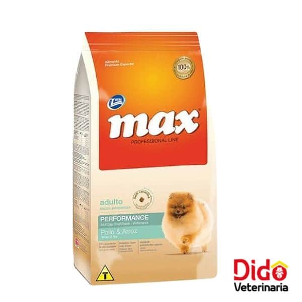 MAX PARA PERRO ADULTO RAZA PEQUEÑA PERFORMANCE