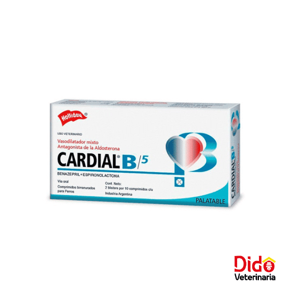 CARDIAL B5MG 20 TBS