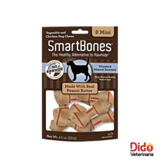 SMARTBONES MANTEQUILLA DE MANÍ MINI 8 UND