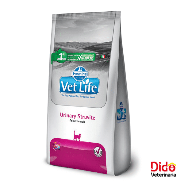 VET LIFE GATO CUIDADO URINARIO ESTRUVITA 2KG