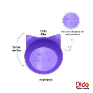 COMEDERO GATO ANTIDESLIZANTE