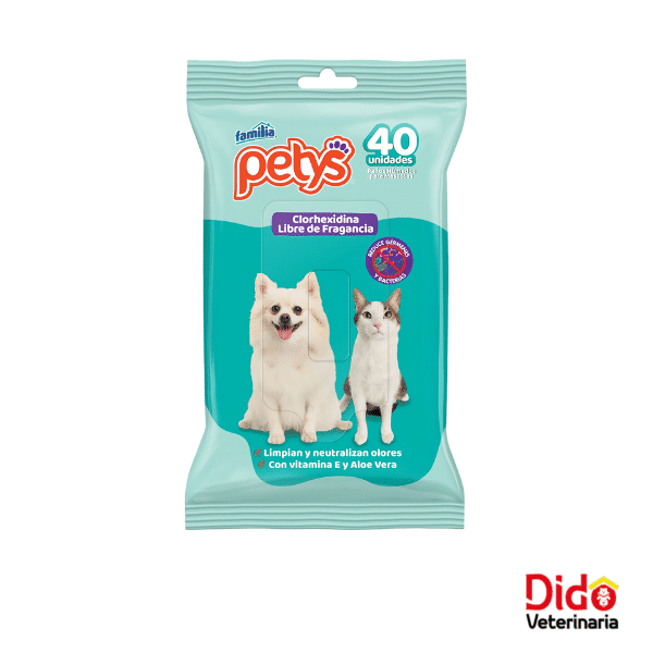 PAÑITOS PETYS CLORHEXIDINA