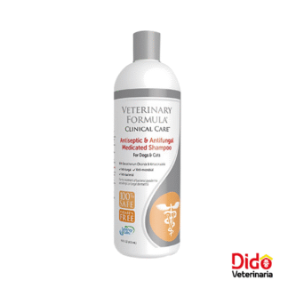 SHAMPOO VETERINARY FORMULA SOLUTIONS CARE ANTISEPTICO Y ANTIFUNGICO 473 ML