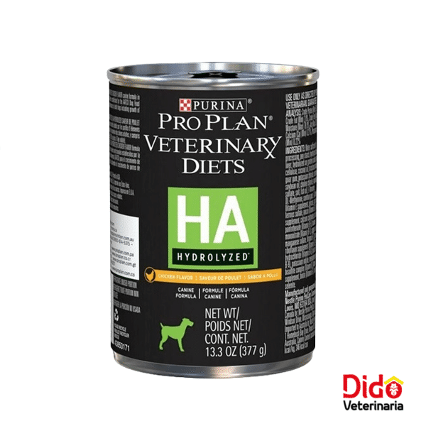 PROPLAN VETERINARY DIETS DOG HA HYPOALLERGENIC-HIPOALERGENICÓ LATA 377GM