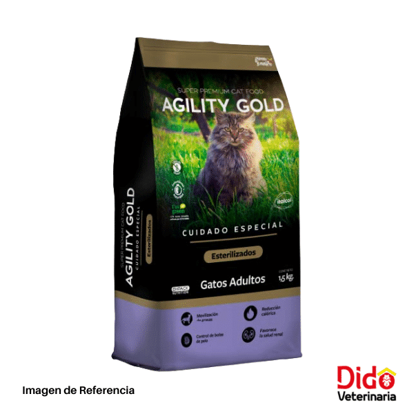 AGILITY GOLD ESTERILIZADOS GATOS ADULTOS