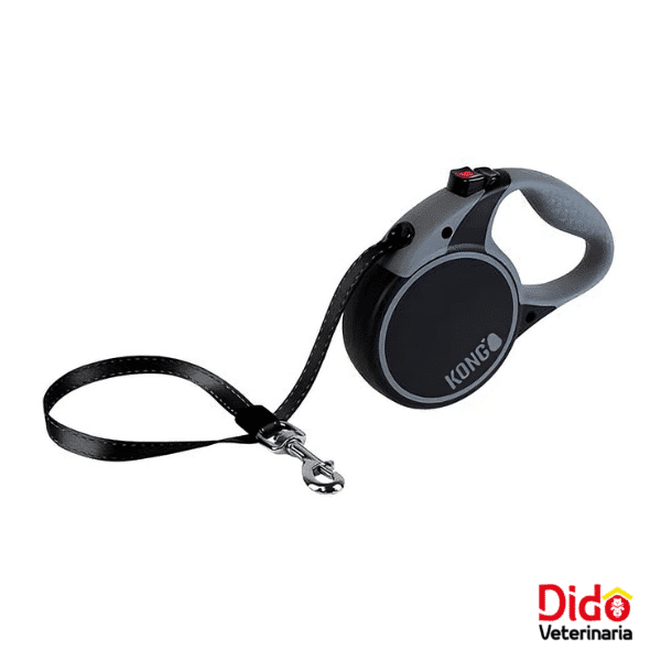 CORREA KONG RETRACTIL TERRAIN NEGRA