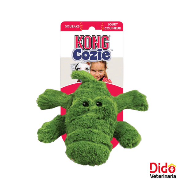 JUGUETE KONG PERRO PELUCHE COZIE COCODRILO MEDIUM
