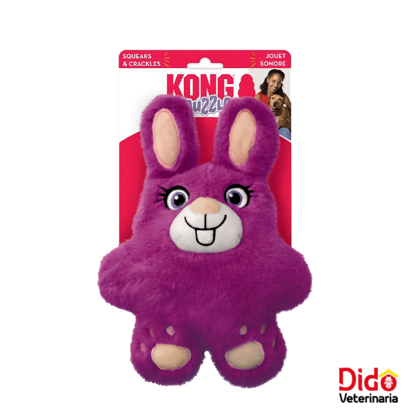 JUGUETE KONG PELUCHE SNUZZLES CONEJO MEDIUM