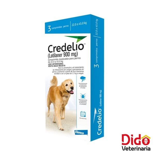 CREDELIO 900 MG 22 KG A 45 KG