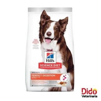 HILLS ADULT PERFECT DIGESTION CHICKEN, BARLEY Y WHOLE OATS RECIPE DOG 3.5LB