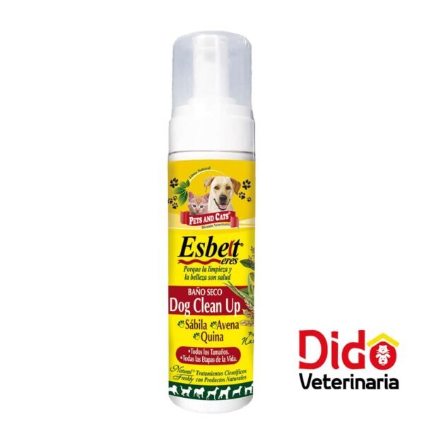 ESBELT BAÑO SECO DOG CLEAN UP 200ML