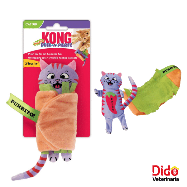 JUGUETE KONG CAT PURRITO