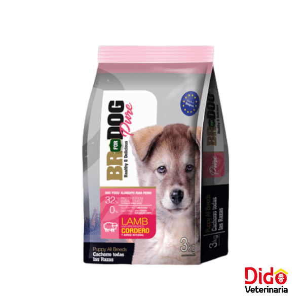BR FOR DOG PUPPY CORDERO 3KG UND