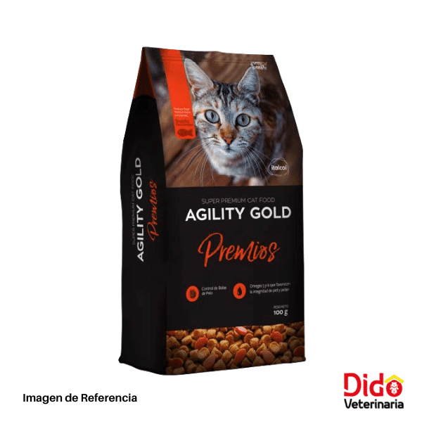 AGILITY GOLD PREMIOS CAT 100GM