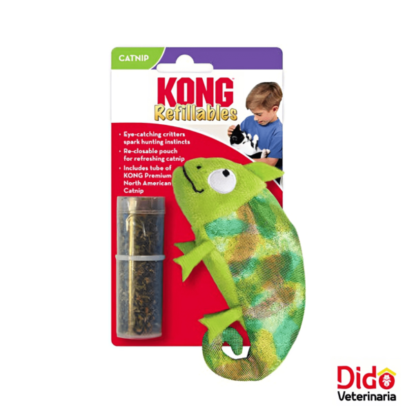 JUGUETE KONG CAT CAMALEON