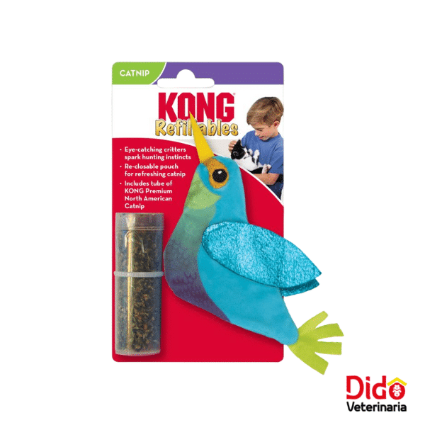 JUGUETE KONG GATO RELLENABLE COLIBRÍ