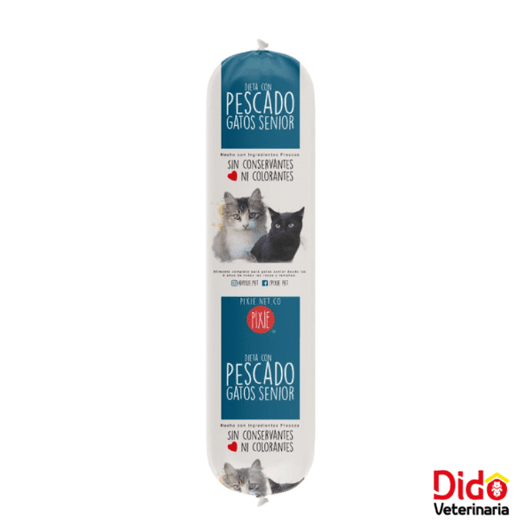 PIXIE CAT PESCADO SENIOR 200GM