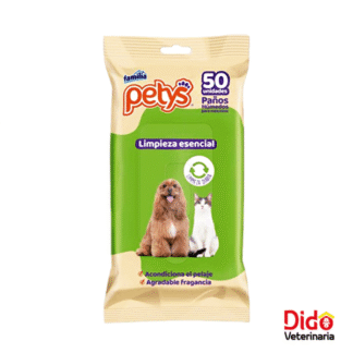 PETYS PAÑITOS LIMPIEZA ESENCIAL 50 UND