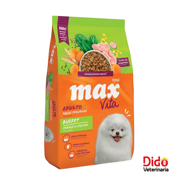 MAX VITA ADULTO RAZA PEQUEÑA POLLO VEGETALES