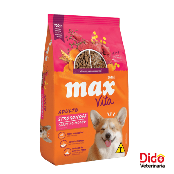 MAX VITA ADULTO STROGANOF CARNE