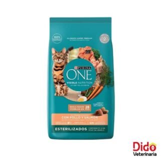 ONE CAT ADULTO ESTERILIZADOS SALMON Y POLLO 2KG