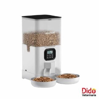 DISPENSADOR DE COMIDA INTELIGENTE DOBLE PLATON