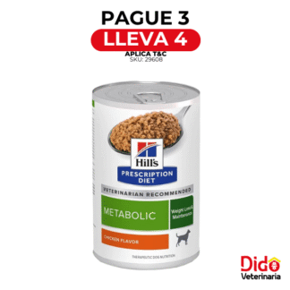 HILLS PRESCRIPTION DIET DOG METABOLIC LATA 13OZ