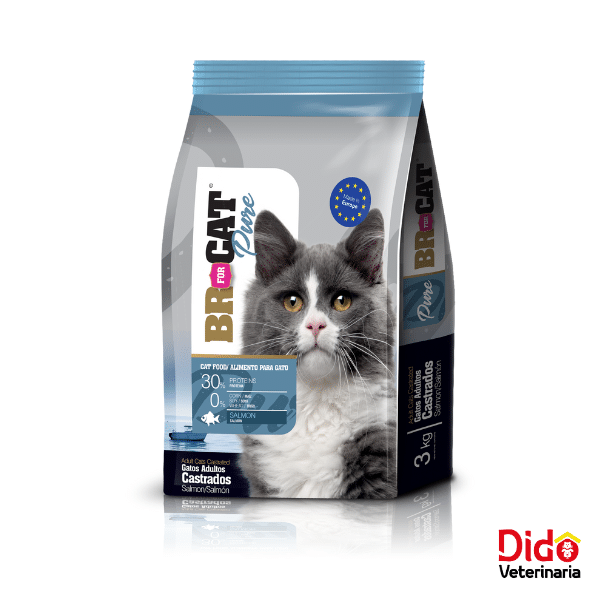 BR FOR CAT PURE CASTRADOS SALMÓN