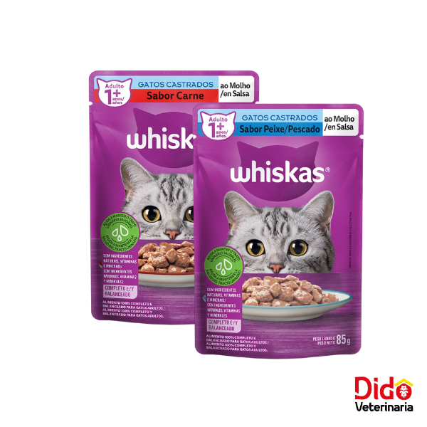 WHISKAS POUCH CASTRADOS