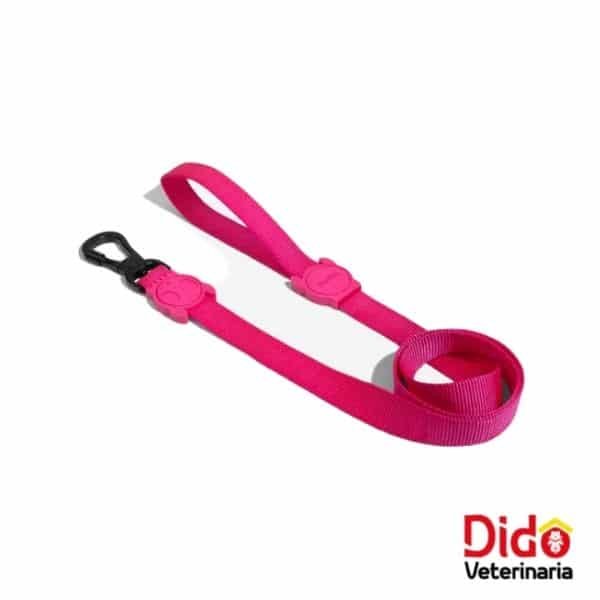 CORREA ZEEDOG PINK LED