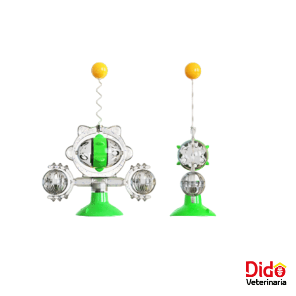 JUGUETE ROTATORIO ROBOCAT CON CHUPA