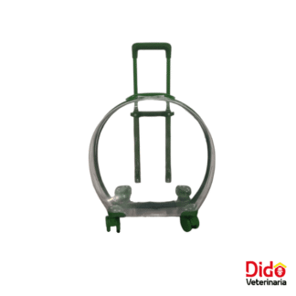 MALETA TRANSPARENTE CON RUEDAS