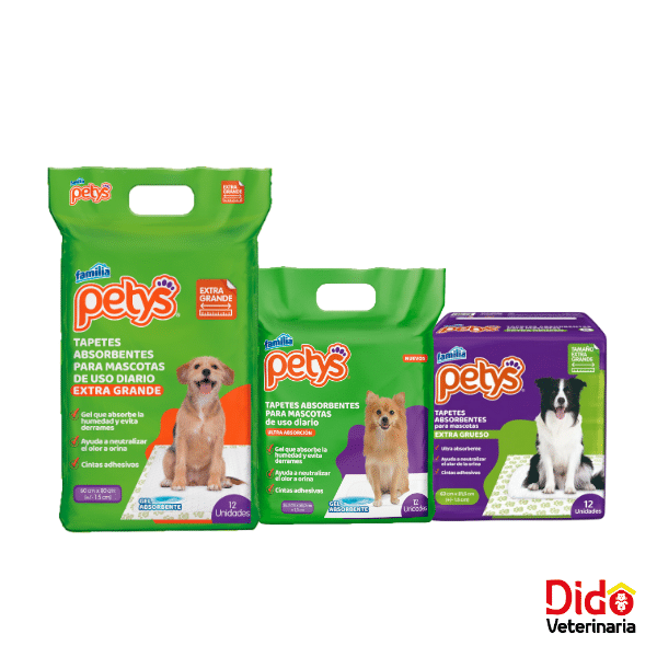 TAPETES PETYS 12 UNIDADES