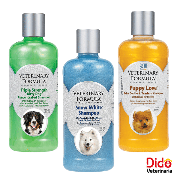 CHAMPU VETERINARY FORMULA PARA PERRO 503ML