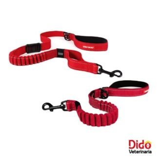 CORREA EZY DOG ZERO SHOCK ROJO