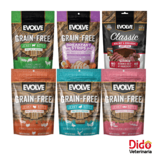 EVOLVE DOG JERKY SNACK 340GM
