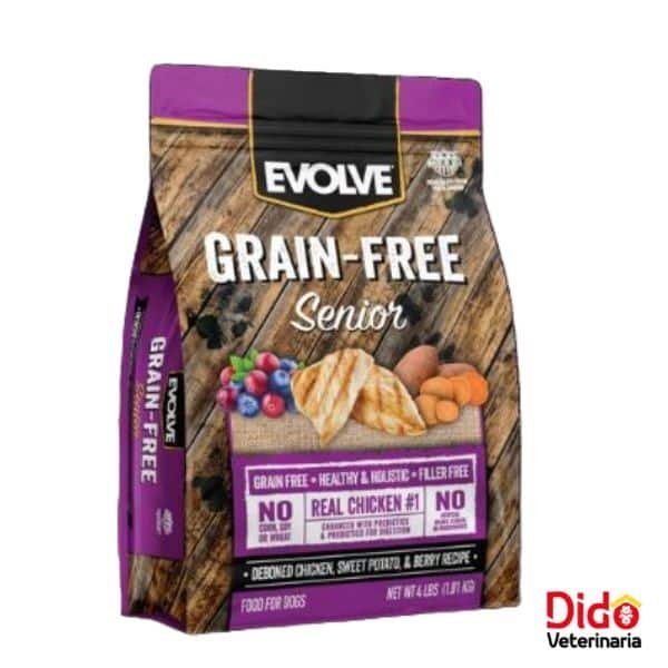 EVOLVE GRAIN FREE SENIOR POLLO
