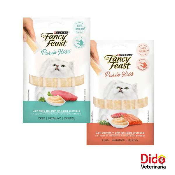 FANCY FEAST KISS PAQUETE  X 4 UND 10 GM