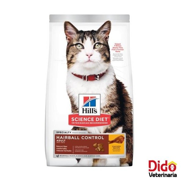 HILLS ADULT HAIRBALL CONTROL CAT